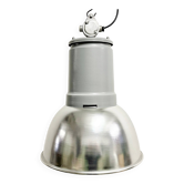 Industrial Italian Aluminium Pendant Lamp from Fael Luce, 1970s