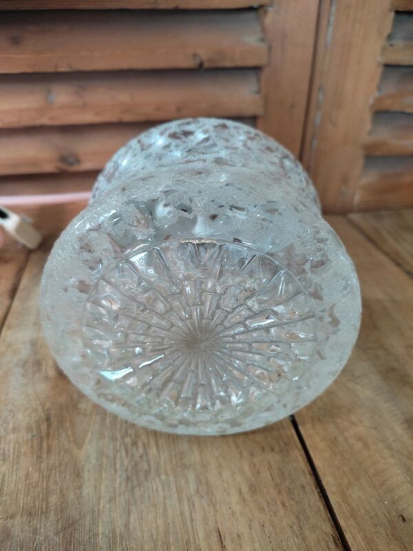 Walker Lamp globe glass frosted star support rose gold copper