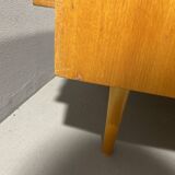 Mid-century folding sofa bed by Drevotvar, 1970s, Czechoslovakia