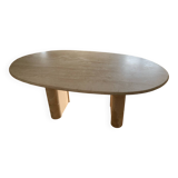 Roche Bobois travertine table
