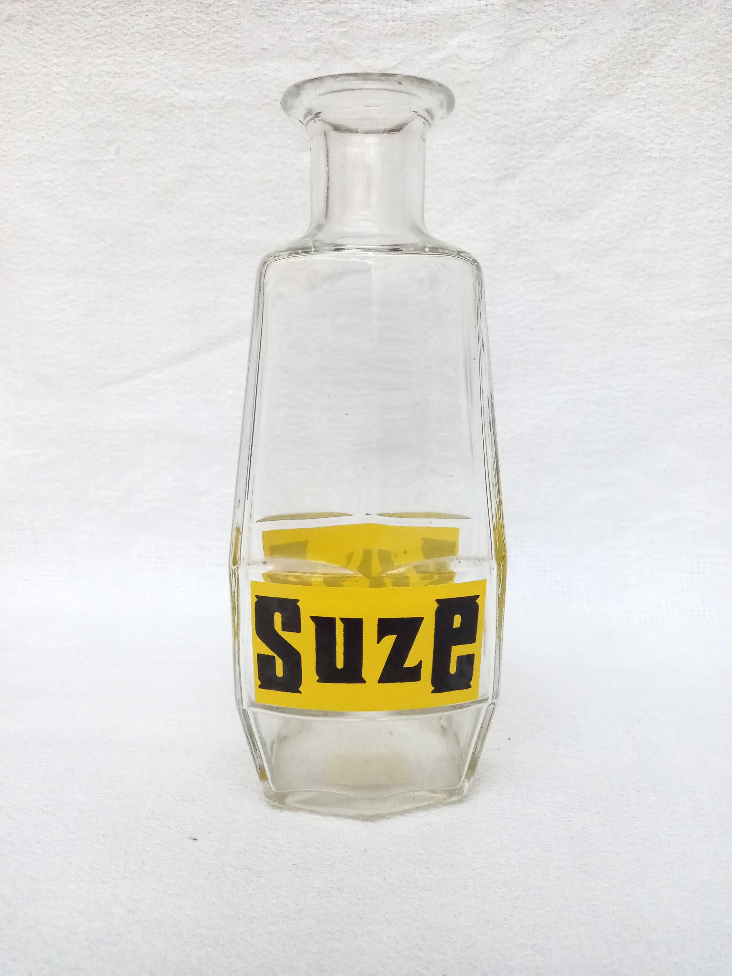 Vintage advertising decanter Suze