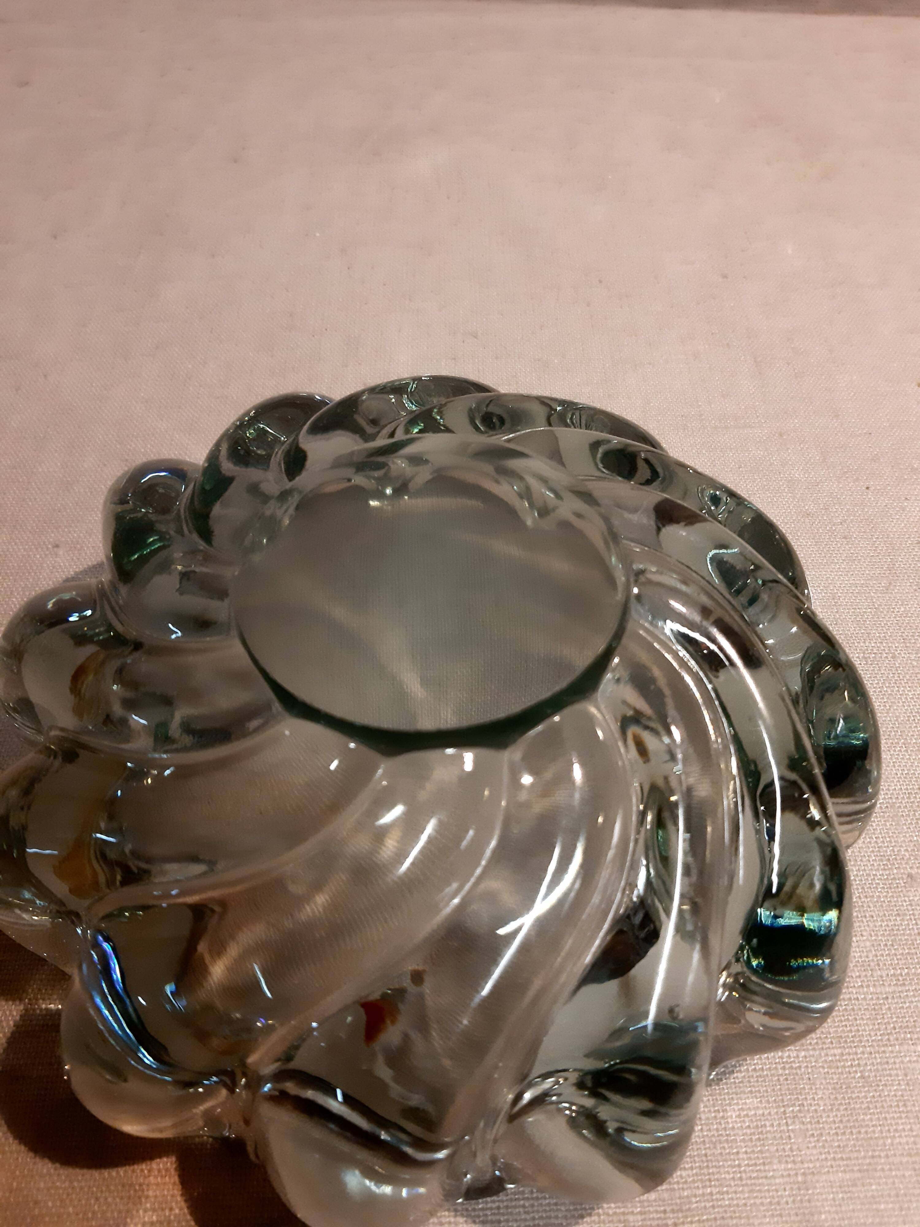 Vide poche verre vintage