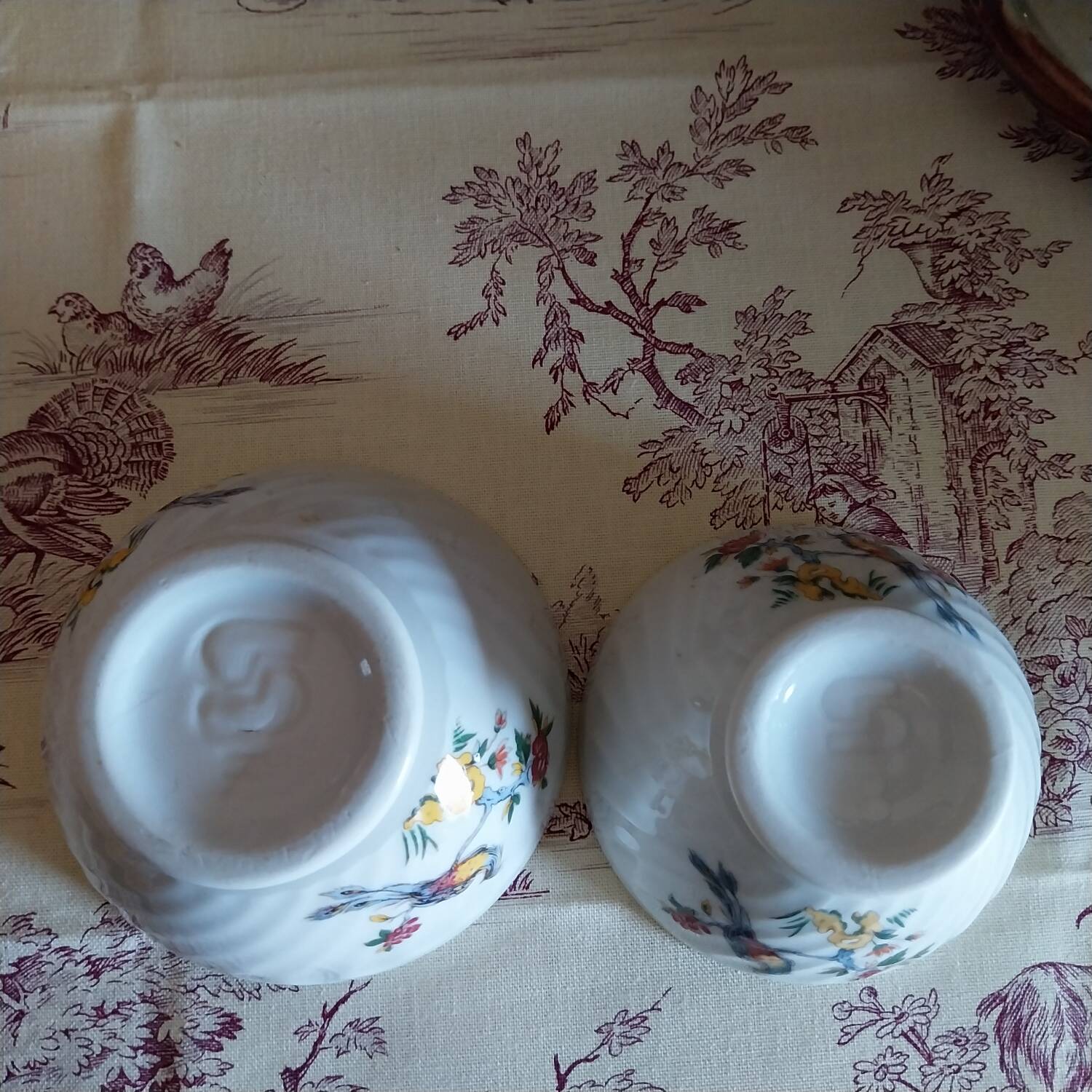 Bowl faceted Sarreguemines