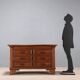 Antique walnut buffet, Italy, late 19th century