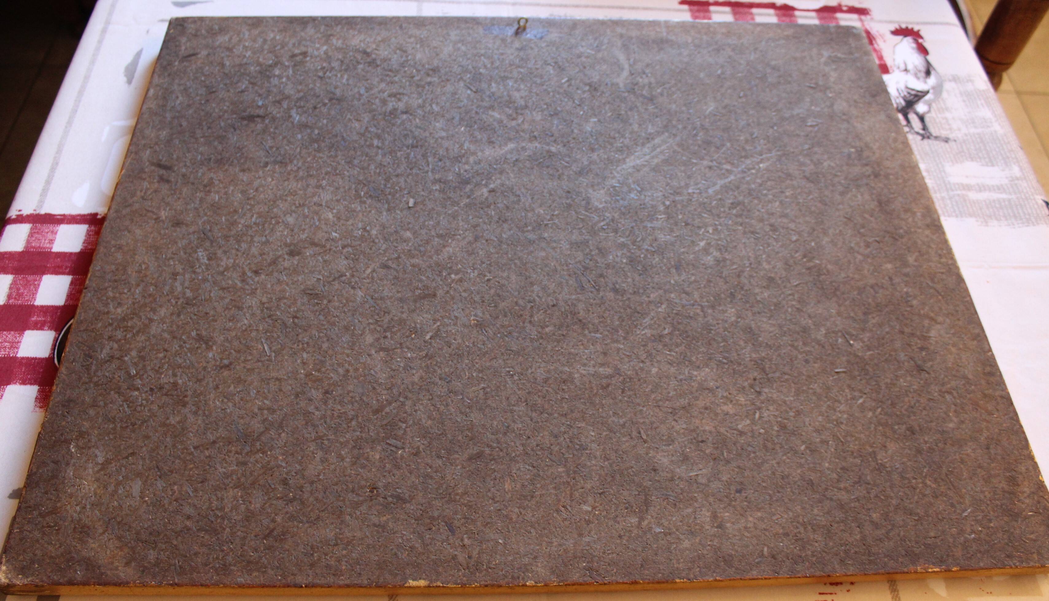 Cadre planisphère vintage reproduction XVIIème