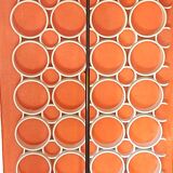 Hanging lamp design Aureola Cili and Nils Italy 1982