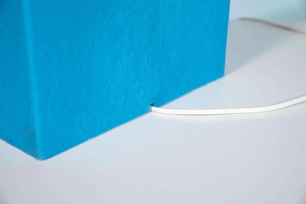 Postmodern cube lamp for children's room, Heico cubism light column.