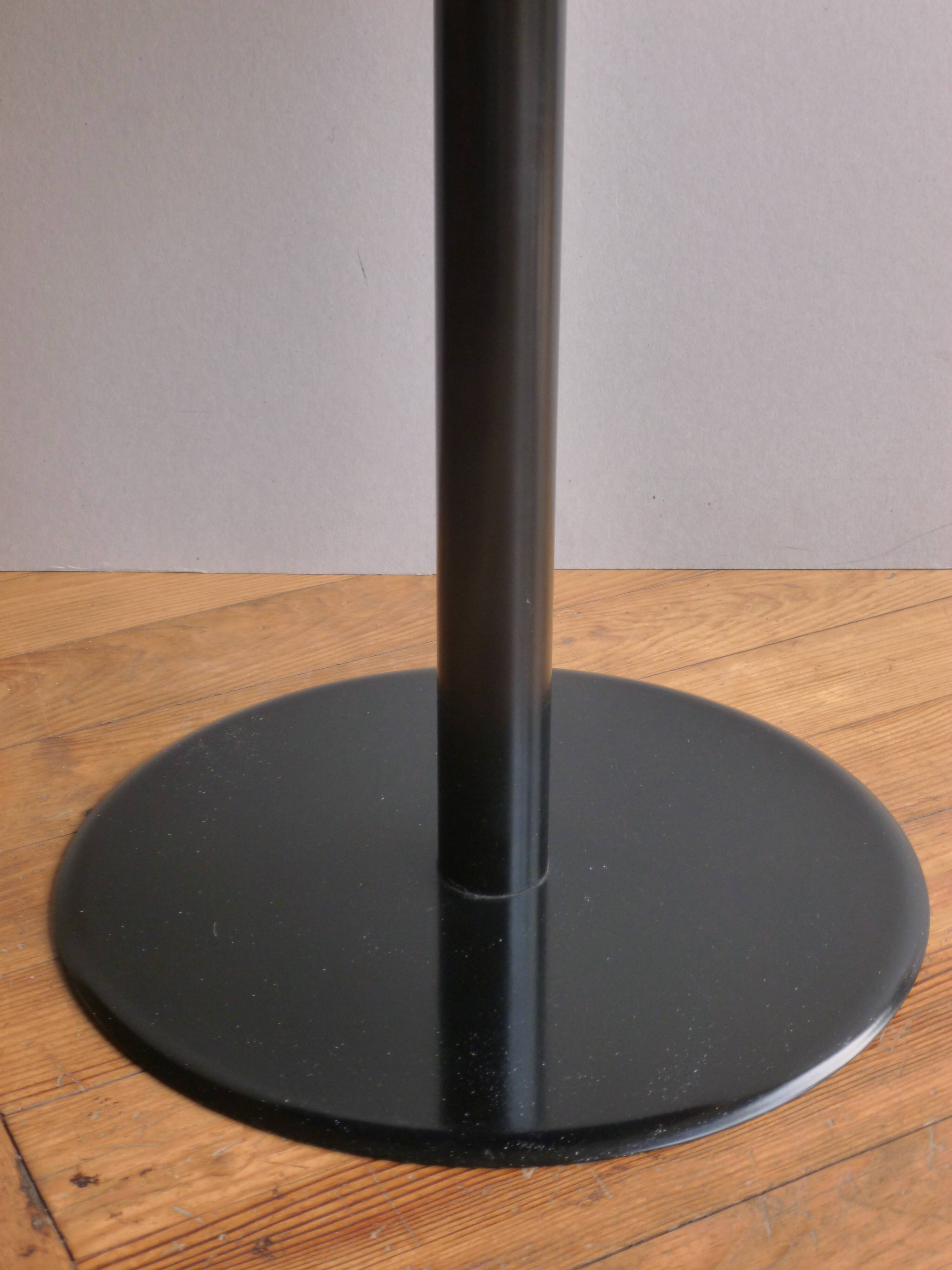Postmodern pedestal table, 80s