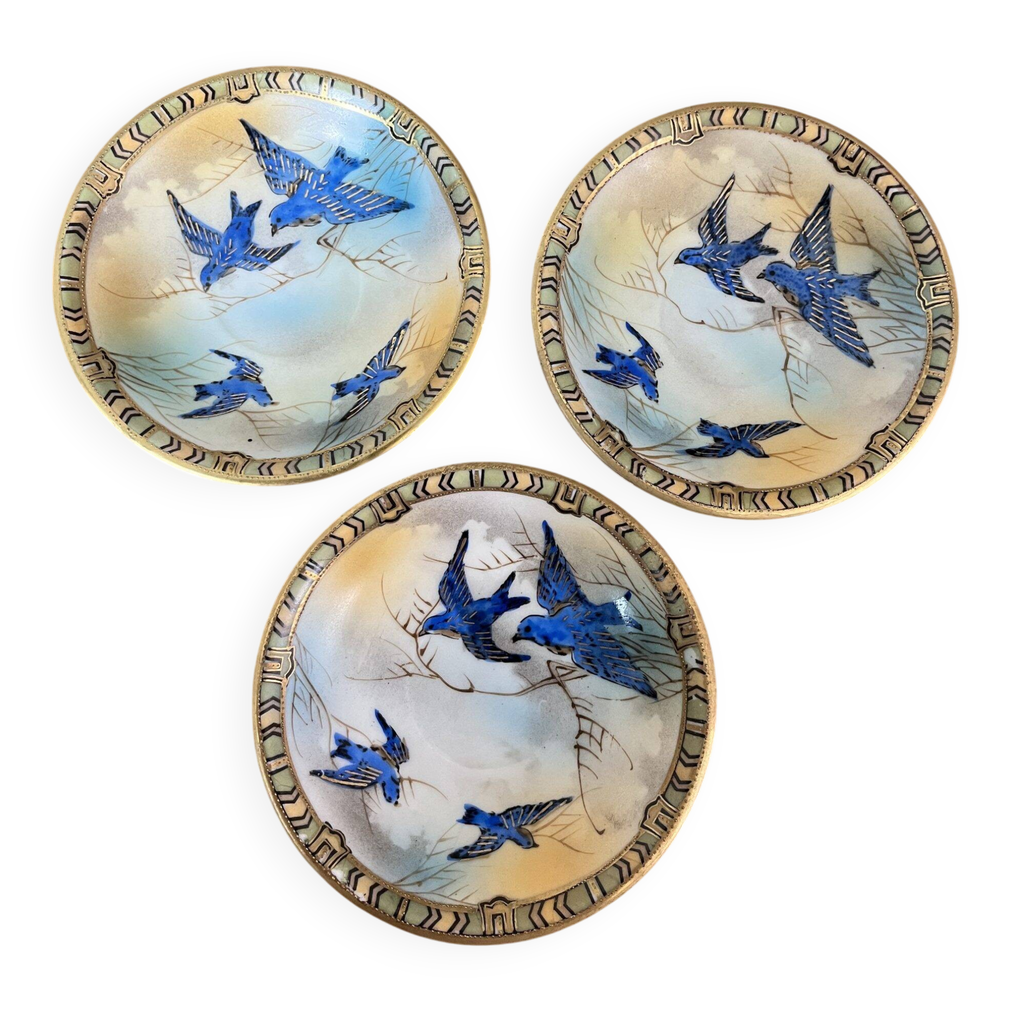 Lot de coupelles japonaise