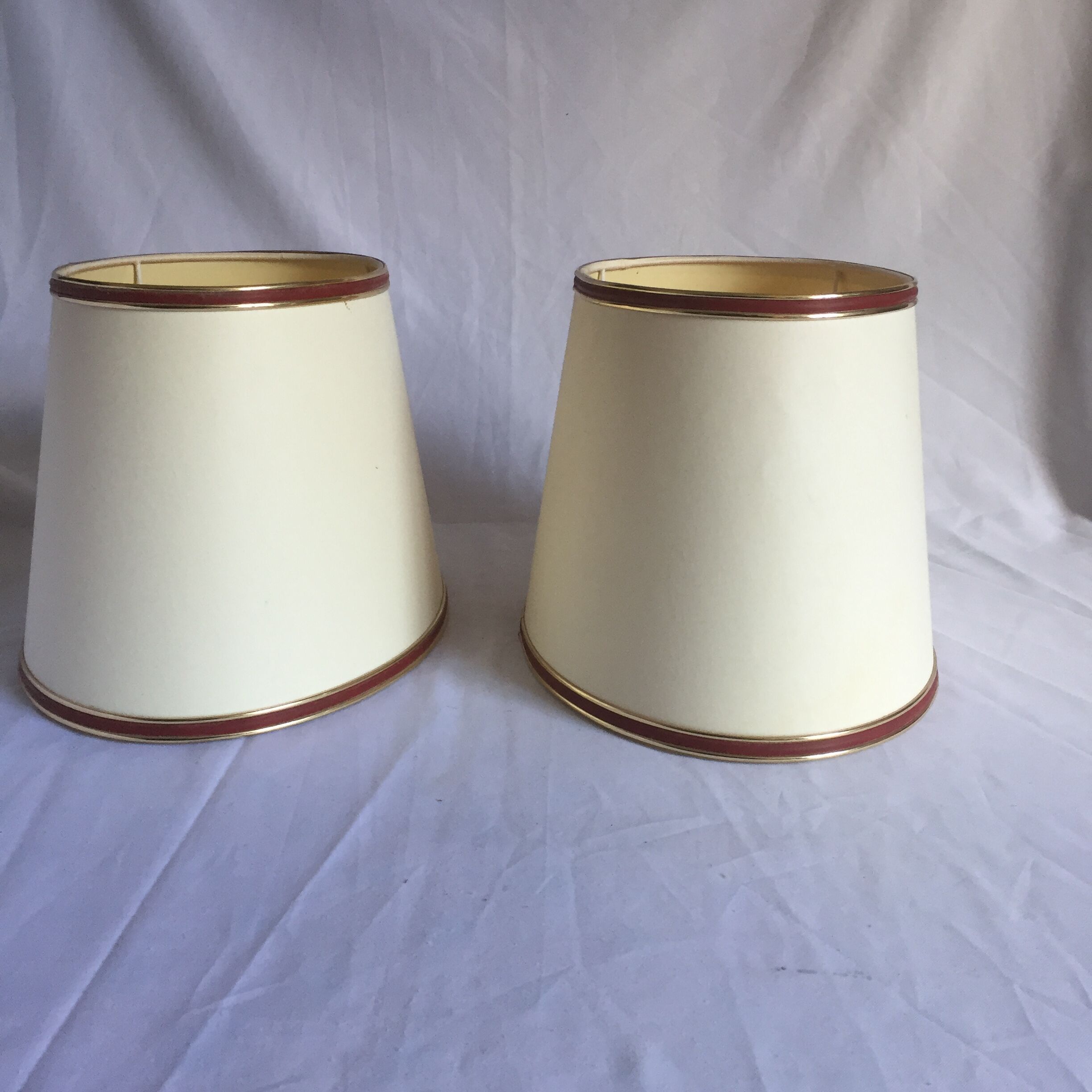 Pair of French 70s lamps Philippe Barbier style
