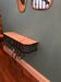 Wrought iron and marble console