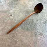 Wooden and coconut ladle