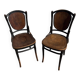 Duo chaises bistrot croix de lorraine