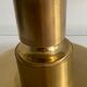 Pair of Scandinavian brass lamps 1970