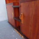 Modernist ep Art deco mahogany sideboard