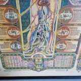 Original esoteric poster "Micro Cosmus" by Giovanni Tavaglione 1982