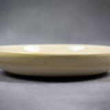 Accolay – glazed earthenware plate with abstract Cépamine decoration – 1970s