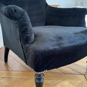 Napoleon III armchair and footrest