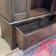 English oak wardrobe from the beginning of the 20th century - Dismantable into 3 parts