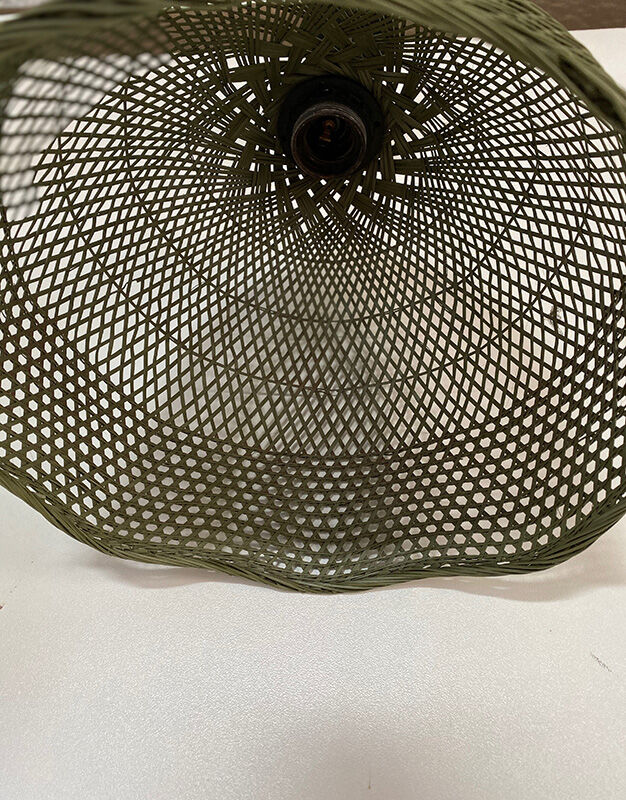 Pair of rattan suspensions