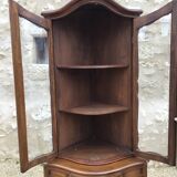 Glassed and curved corner mid-20th century