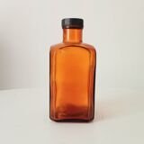 Old amber pharmacy bottle