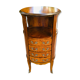 Bedside table in Louis XV style marquetry