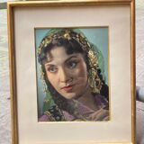 Indian actress known as Naazi, photo painted