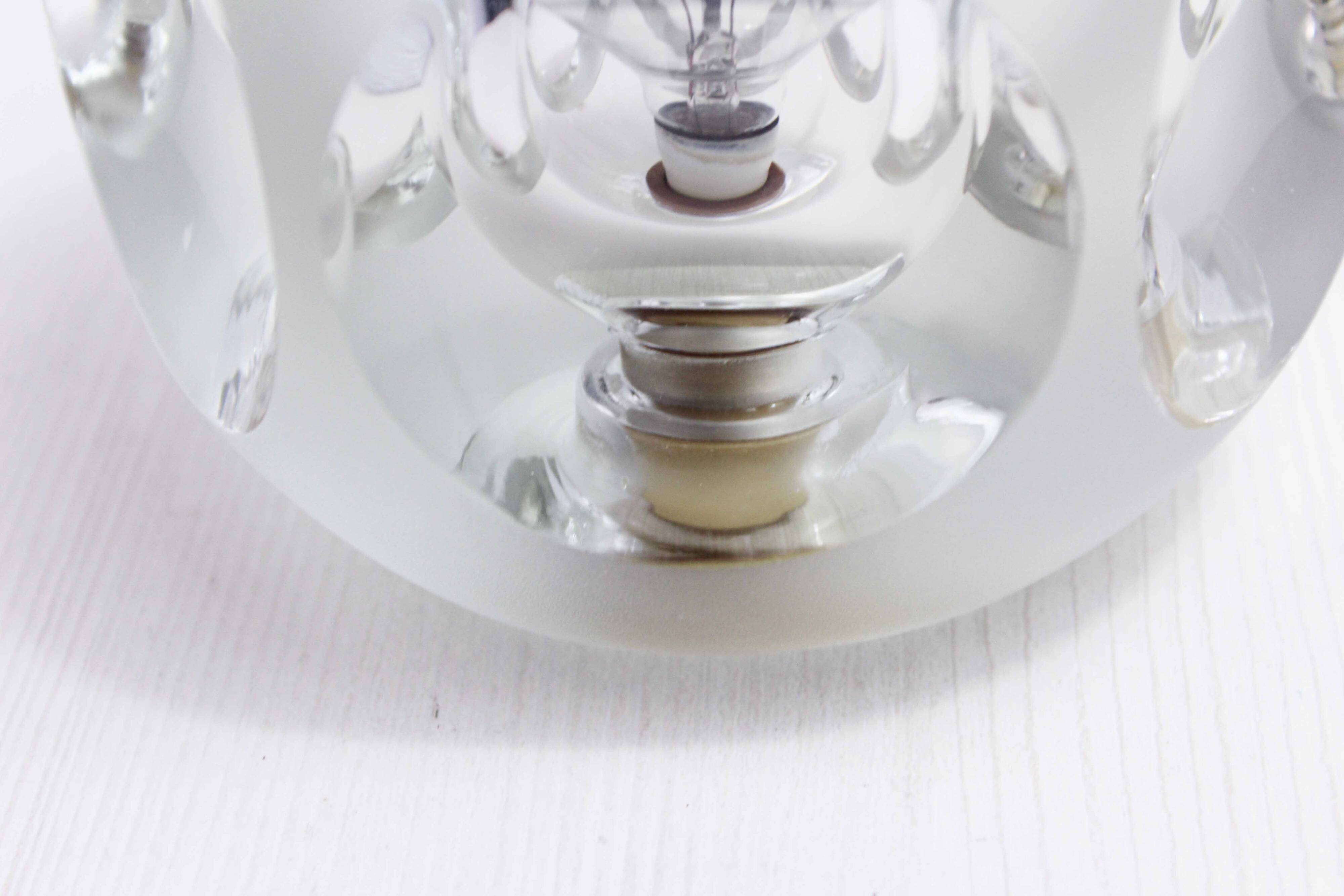 Peill & Pützler glass lamp 1970