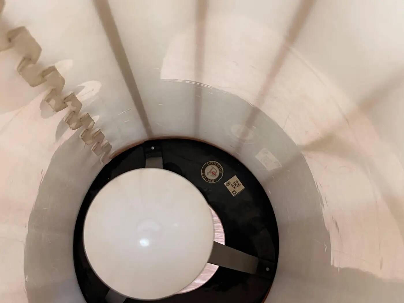 Midcentury Space Age floor lamp "Rocket" by Pokrok Zilina, 1960s