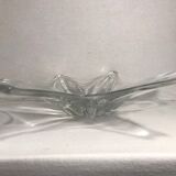 Former center of table crystal Lorraine France shape star vintage cup