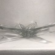 Former center of table crystal Lorraine France shape star vintage cup