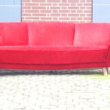 Arc years 50/60 Curved Arc styl Italian sofa