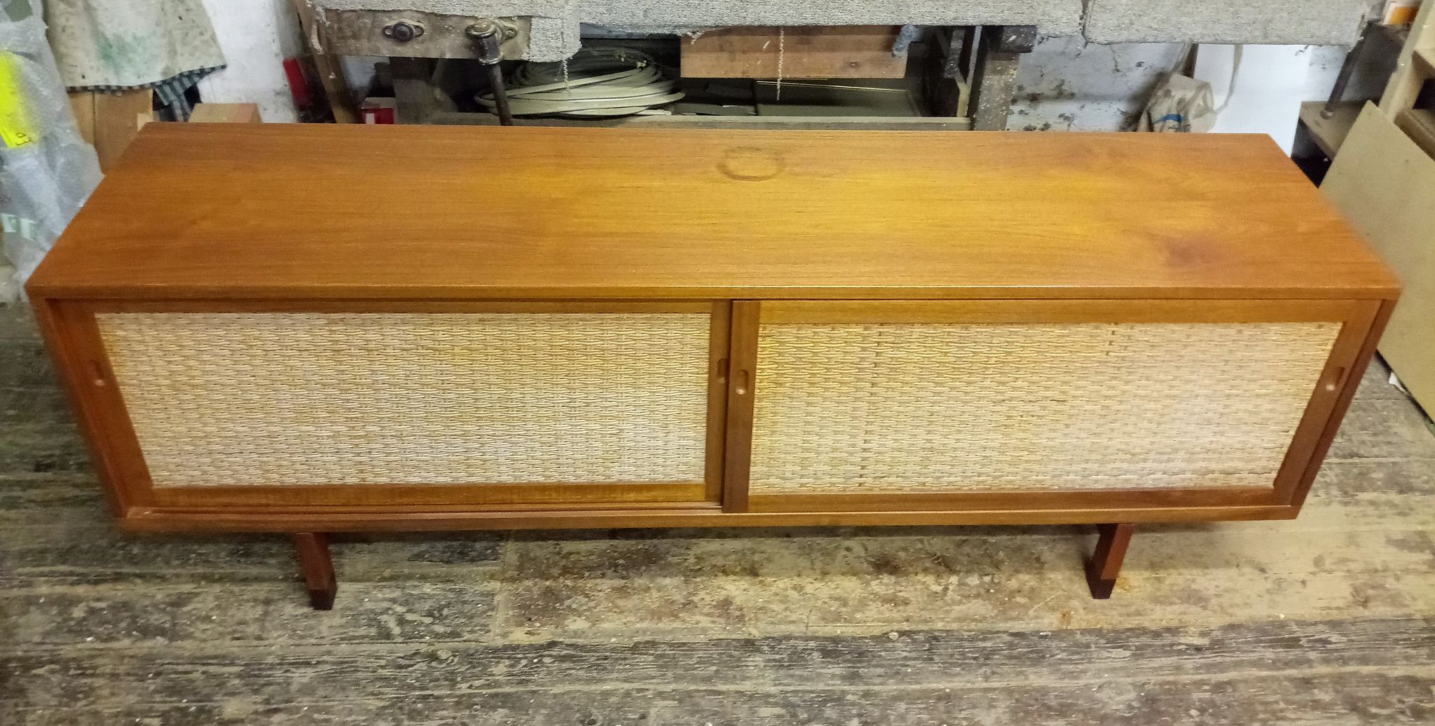Rare sideboard by Hans Wegner for Ry Möbler, RY-26 in teak