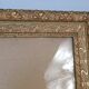 Old frame Art Nouveau décor wood stucco 51x41 foliage 40x30 cm