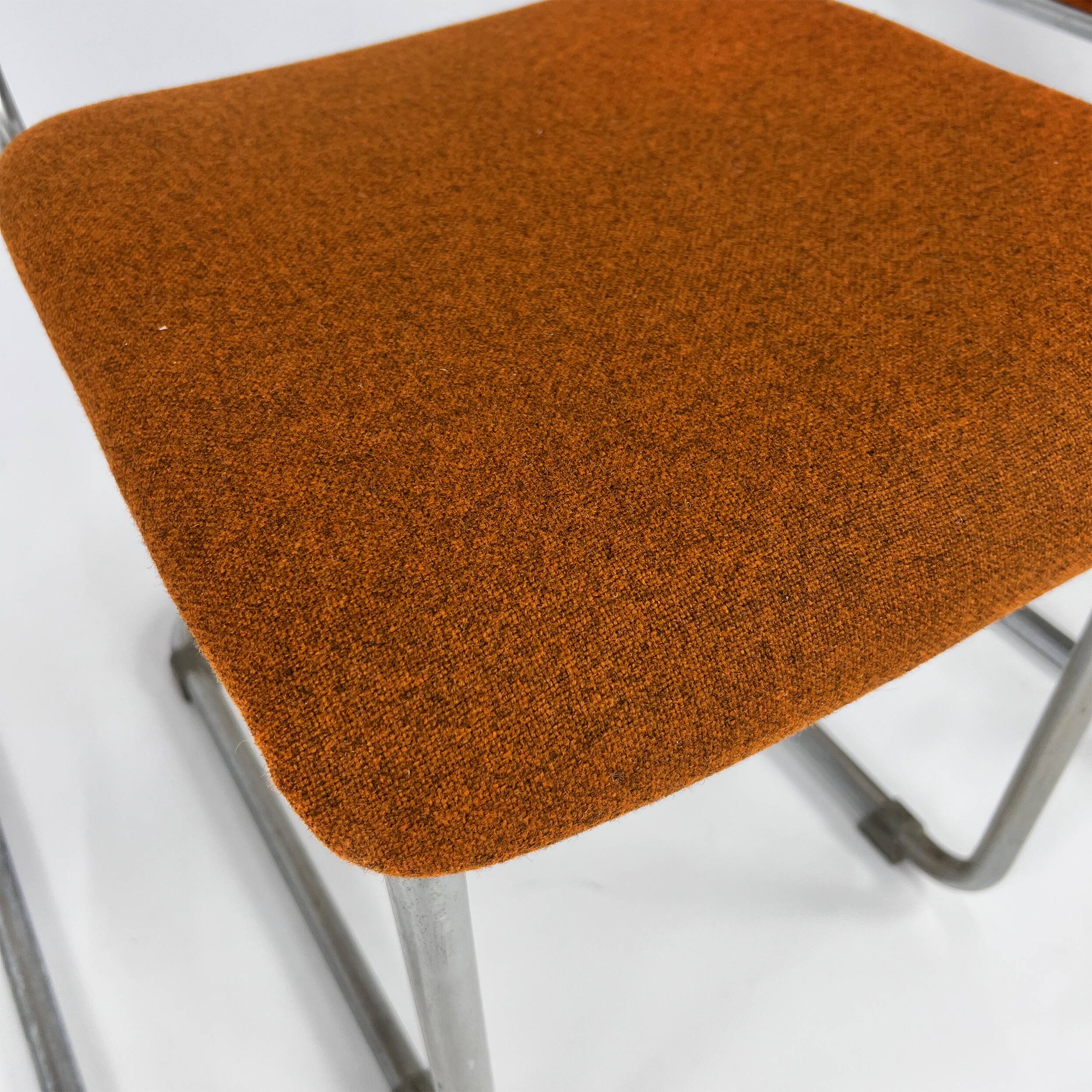 Set of 4 Mid-Century Gispen 101 Dining Chairs, 1940s
