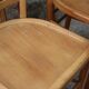 Set of 7 mismatched bistro chairs