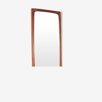 Danish design mirror with compartment 67x35cm