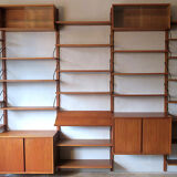 Danish modular teak shelf system by Poul Cadovius for Cado Royal 1950-60