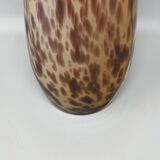 Vase de luxe fait à la main en verre de Murano des années 1970 par Maestro del Vetro.