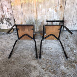 Pair of Mullca 511 chairs