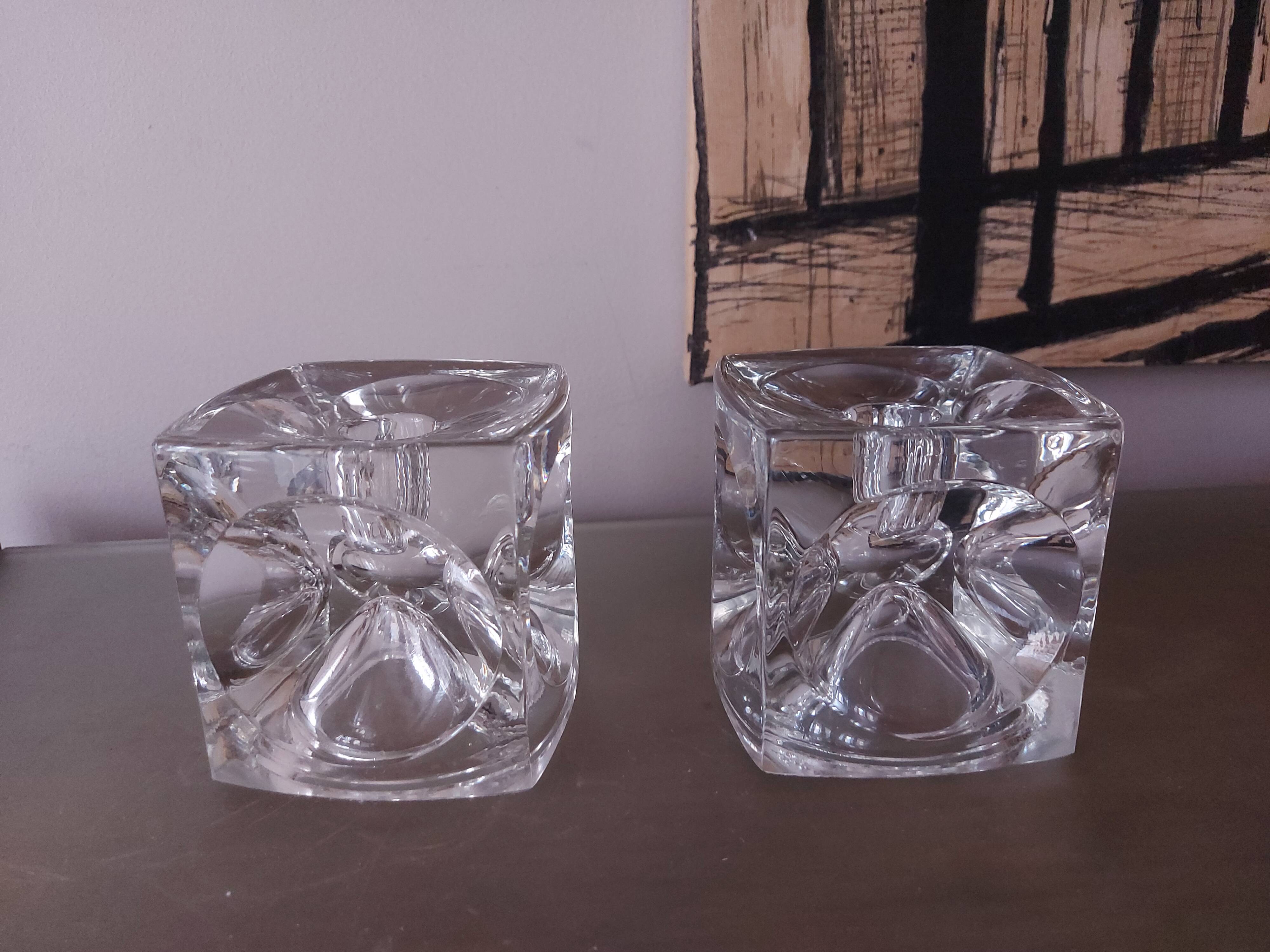 Vintage 70's peill et putzler ice candle holder