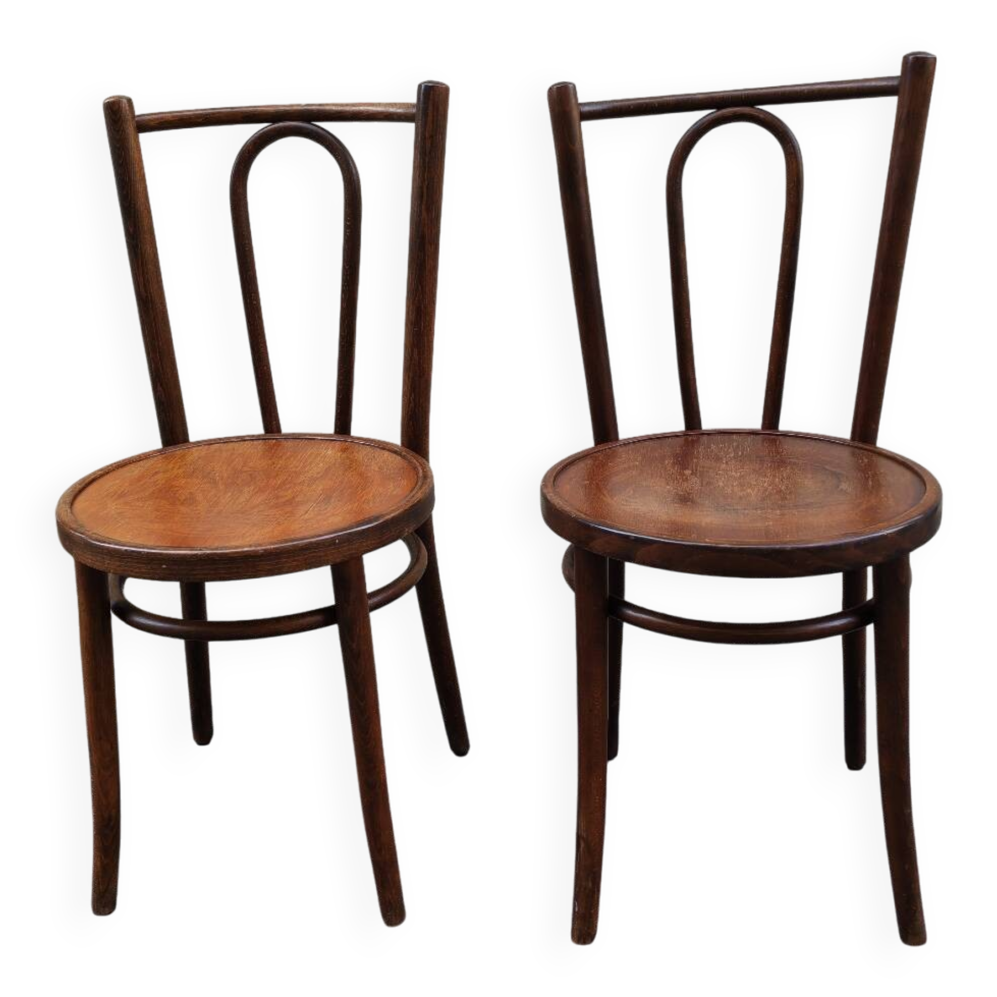 Paire de chaises bistrot 