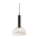 Bauhaus styled pendant by Herbert Proft for Glashütte Limburg