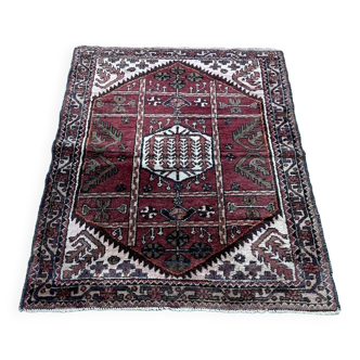 Tapis iranien en laine fait main- L=1m48 l=1m14