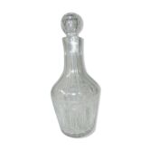 Crystal carafe bottle carafon size 1900 Baccarat Saint Louis