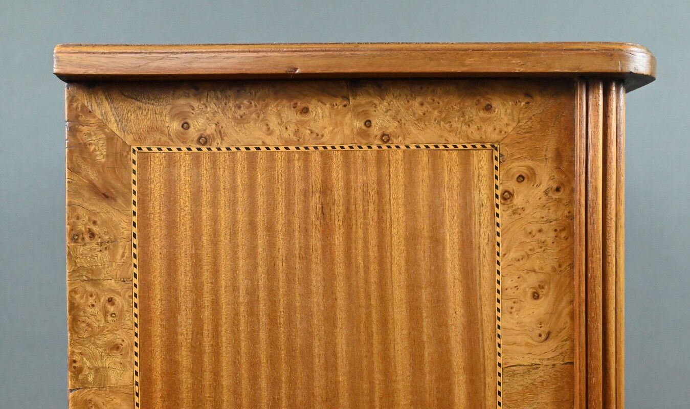 Furniture made of thuya burl and mahogany, Art Deco period – early 20th century.