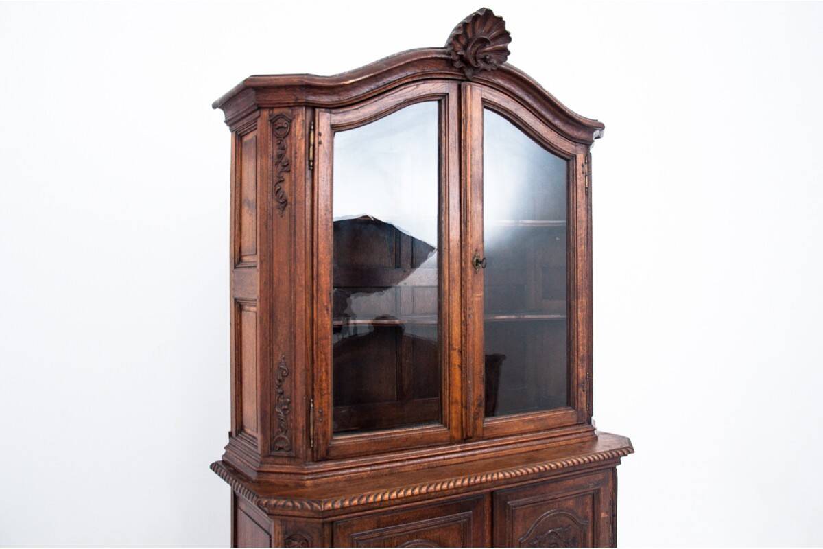 Library display case, France, circa 1880.