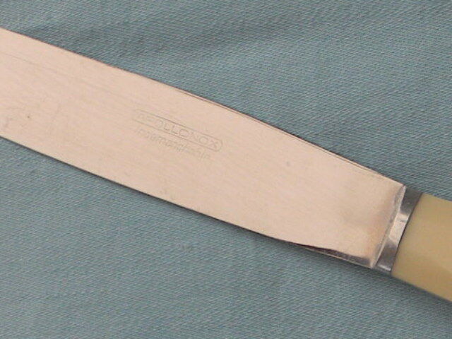 7 vintage knives Apollonox stainless steel blade.