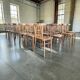 Chaise bistrot vintage en bois / chaise de café / chaise